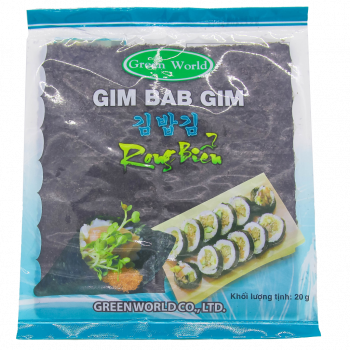 RONG BIỂN GIMBAB (10 LÁ ) 20G