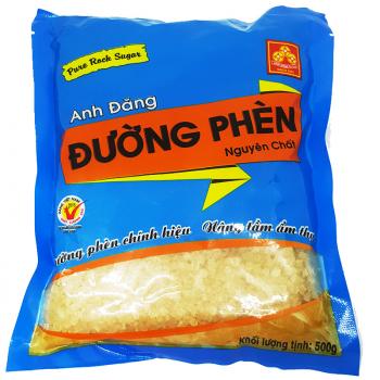 Đường phèn hạt nguyên chất túi 500gr