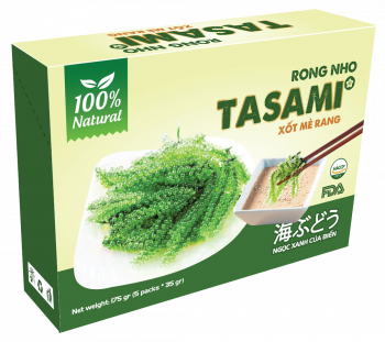 Rong Nho Tasami Xốt Mè Rang - Hộp 175g (5 gói * 35g)