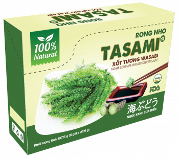 Rong Nho Tasami Xốt Tương Wasabi - Hộp 137.5g