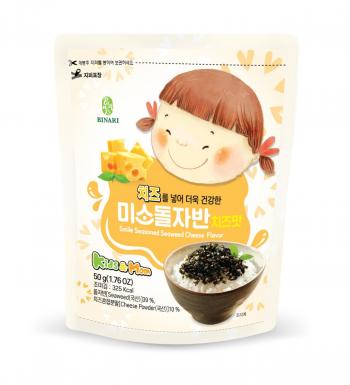 Rong biển em bé cười vị Phomai 50g - Smile seasoned seaweed Cheese Flavor