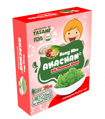 Rong Nho Akachan Cho Bé Xốt Thousand Island Hộp 175g