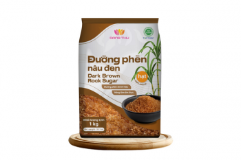 Đường phèn nâu đen túi 1 kg Đăng Thư