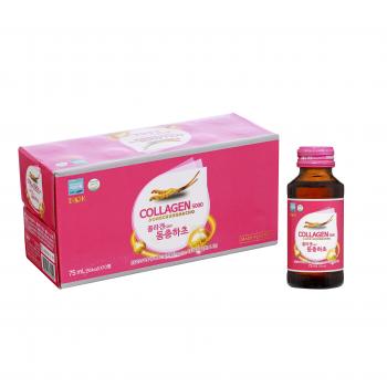  Nước Collagen5000 Đông Trùng Hạ Thảo BIOK Hộp 10 Chai