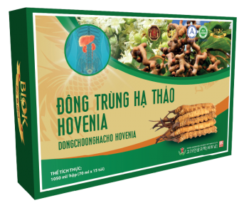 Nước Đông Trùng Hạ Thảo Hovenia Biok (Hộp Trung 15 Gói * 70ml)