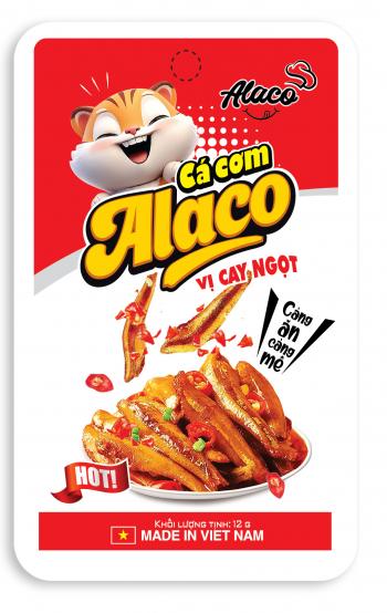 Cá cơm vị cay ngọt ALACO 12g