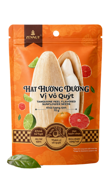 Hạt Hướng Dương Vị Vỏ Quýt