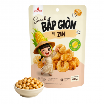Snack Bắp Giòn Vị Zin Zennut 60g