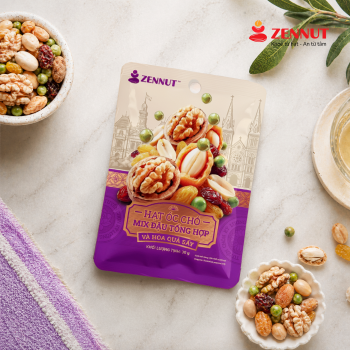 Hạt Óc Chó Mix Đậu Tổng Hợp Và Hoa Quả Sấy ZENNUT 30g