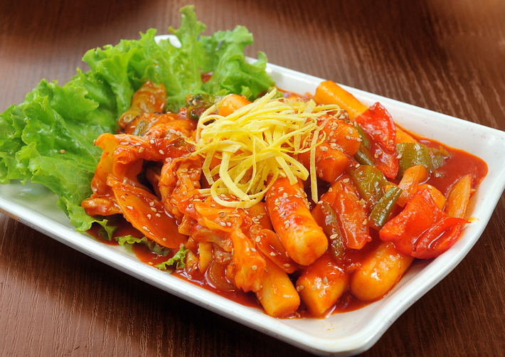 yopokki cay ngọt (Tokbokki)