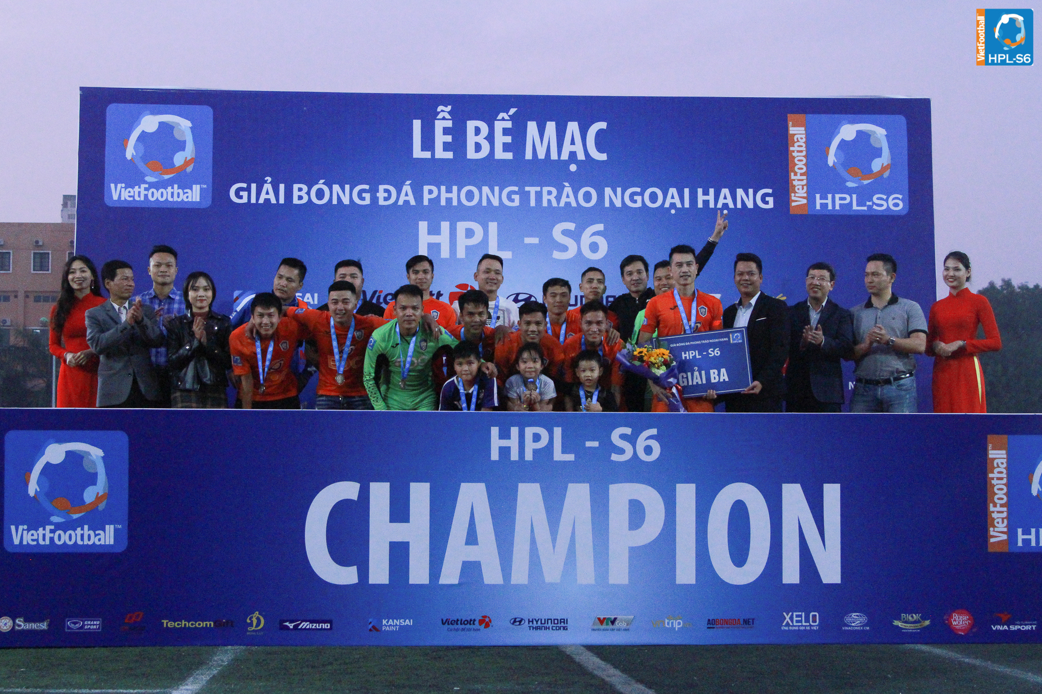 Hồng Sâm BIOK - Quán Quân giải bóng đá HPL S6